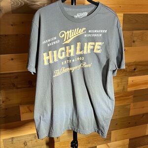 Old Navy Gray Graphic Tee